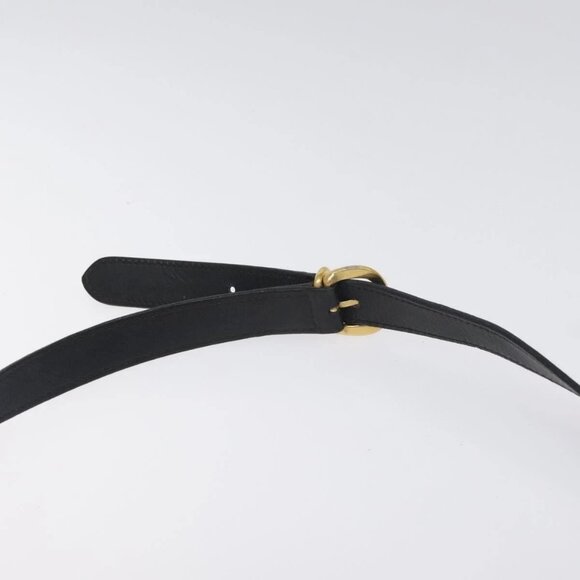 GUCCI Micro GG Supreme Shoulder Bag PVC Black Gold 001 22 1053 Auth BA3301 - Picture 12 of 16